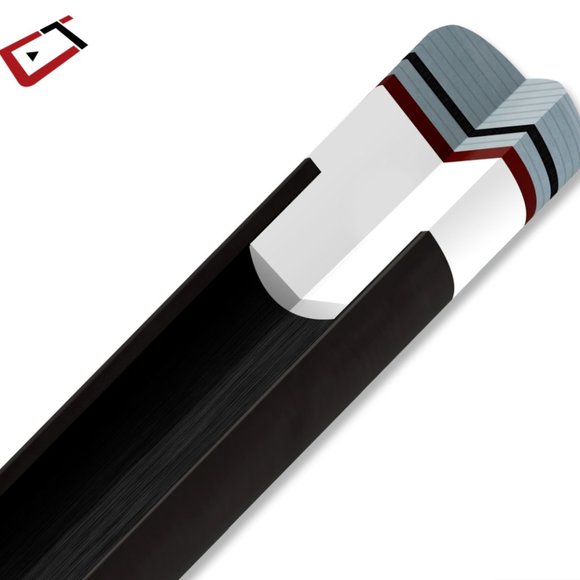 CUETEC CYNERGY Carbon SVB Ruby Pool Cue 12.5mm Dakota Edition Bundle 95-133DE - Picture 7 of 8